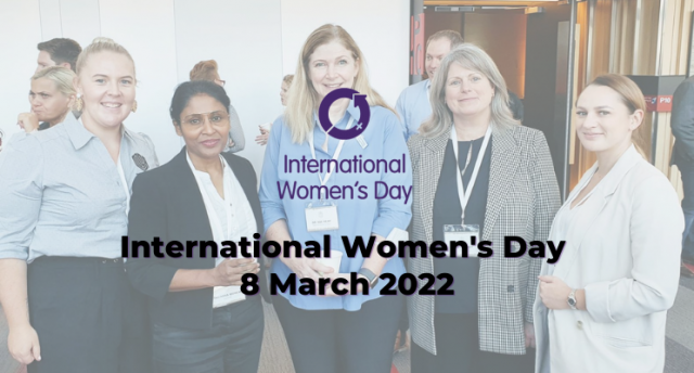 QDSA Celebrates International Women’s Day 2022. Tori Brown and others attended the Women in Defence Technology Conference in February 2022.