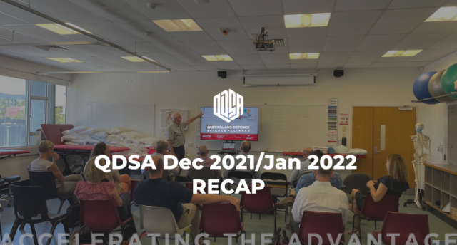 QDSA December 2021 January 2022 Recap